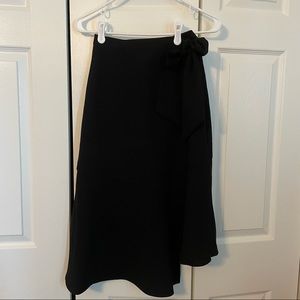 NWT Express Black Wrap Skirt Size 2